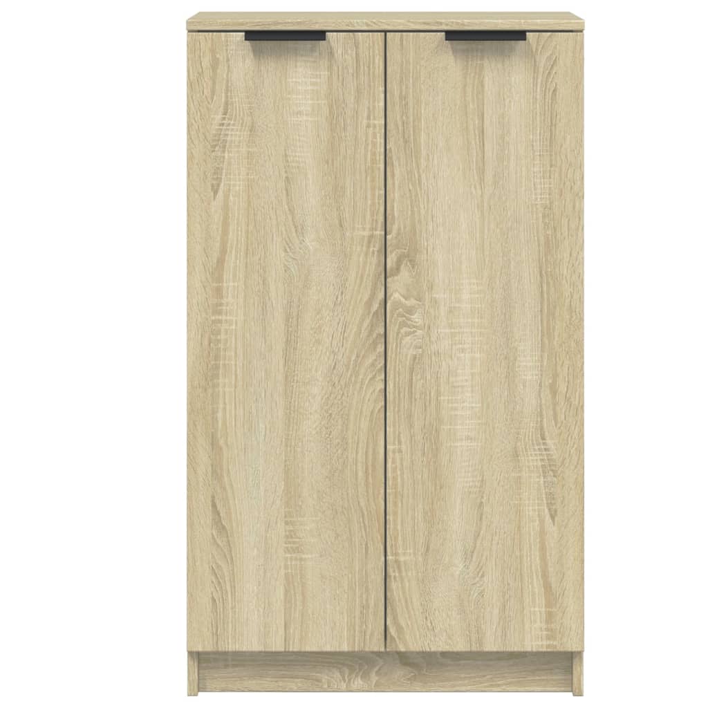 Schoenenkast 59x35x100 cm bewerkt hout sonoma eikenkleurig