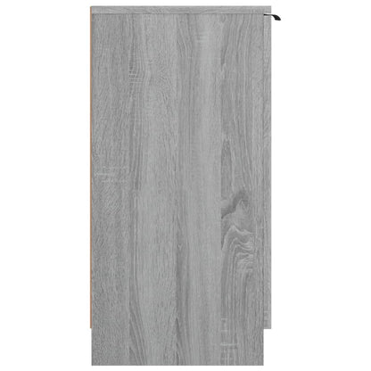 Schoenenkast 59x35x70 cm bewerkt hout grijs sonoma eikenkleurig