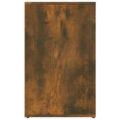 Kledingkast 80x40x65 cm bewerkt hout gerookt eikenkleurig