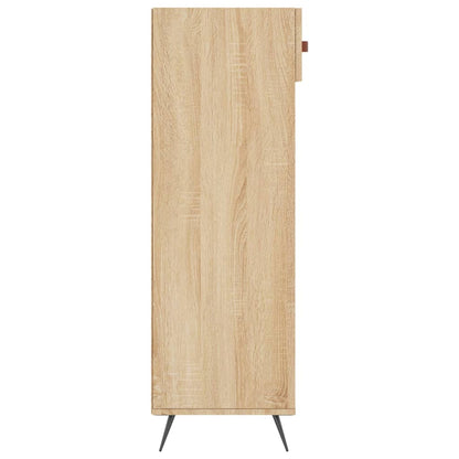 Schoenenkast 60x35x105 cm bewerkt hout sonoma eikenkleurig