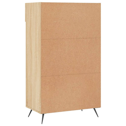 Schoenenkast 60x35x105 cm bewerkt hout sonoma eikenkleurig