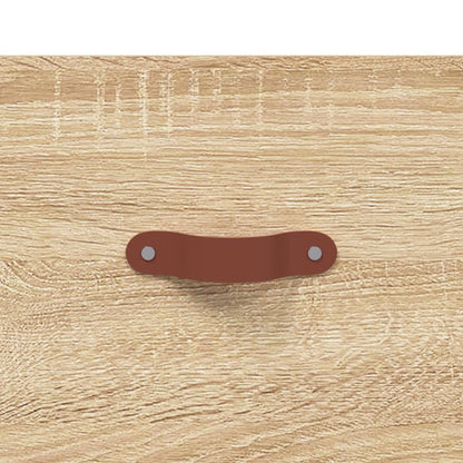 Schoenenkast 60x35x105 cm bewerkt hout sonoma eikenkleurig