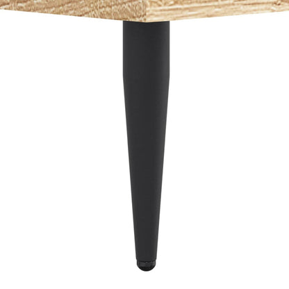 Schoenenkast 60x35x105 cm bewerkt hout sonoma eikenkleurig