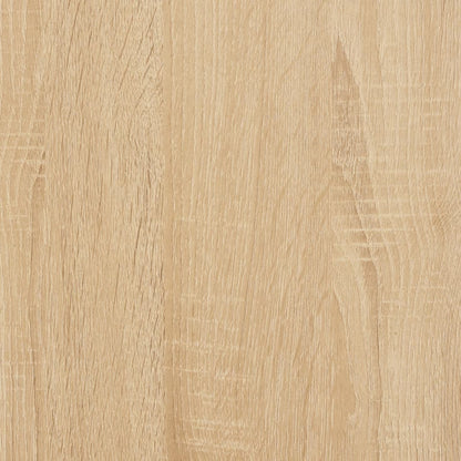Schoenenkast 60x35x105 cm bewerkt hout sonoma eikenkleurig