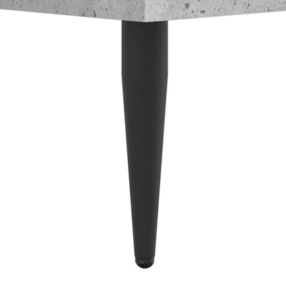 Schoenenkast 60x35x105 cm bewerkt hout betongrijs