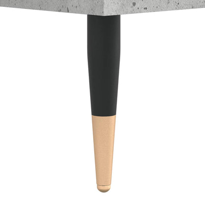 Schoenenkast 60x35x105 cm bewerkt hout betongrijs