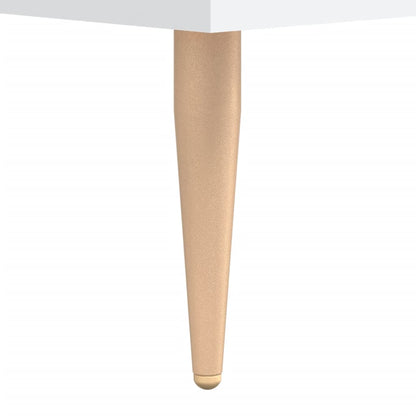 Schoenenkast 60x35x105 cm bewerkt hout wit