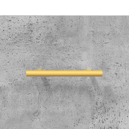 Schoenenkast 60x35x105 cm bewerkt hout betongrijs