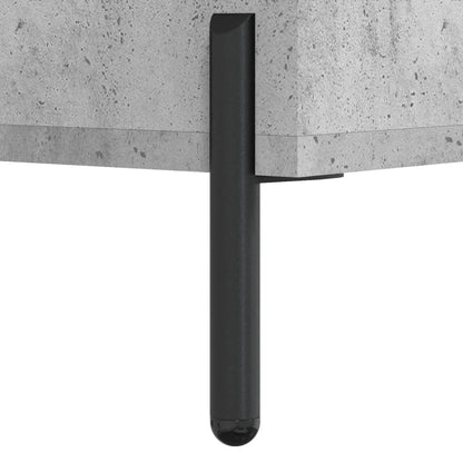 Schoenenkast 60x35x105 cm bewerkt hout betongrijs