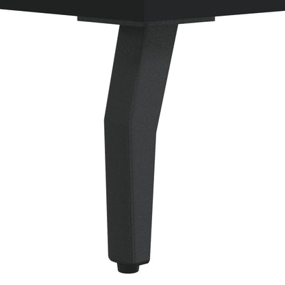 Schoenenkast 60x35x105 cm bewerkt hout zwart