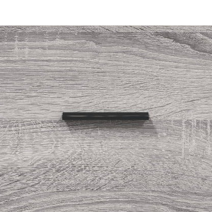 Schoenenkast 60x35x105 cm bewerkt hout grijs sonoma eikenkleur