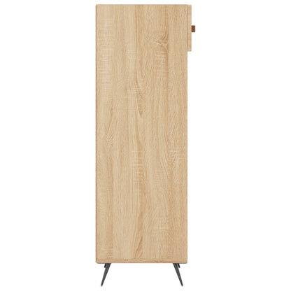 Schoenenkast 30x35x105 cm bewerkt hout sonoma eikenkleurig