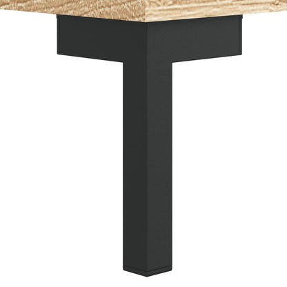 Schoenenkast 30x35x105 cm bewerkt hout sonoma eikenkleurig