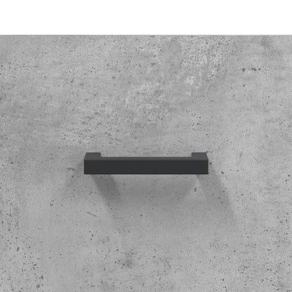 Schoenenkast 30x35x105 cm bewerkt hout betongrijs