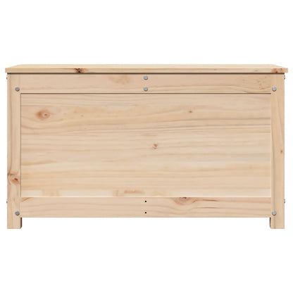 Opbergbox 80x40x45,5 cm massief grenenhout