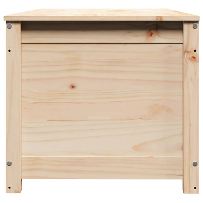 Opbergbox 110x50x45,5 cm massief grenenhout