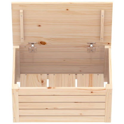 Opbergbox 59,5x36,5x33 cm massief grenenhout