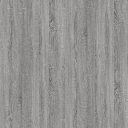 Bureaukastje 40x49x75 cm bewerkt hout grijs sonoma eikenkleurig