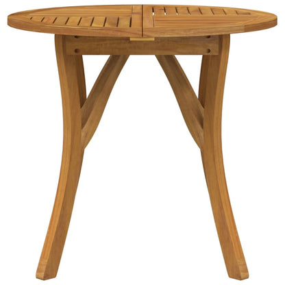 Tuintafel Ø 85 cm massief acaciahout