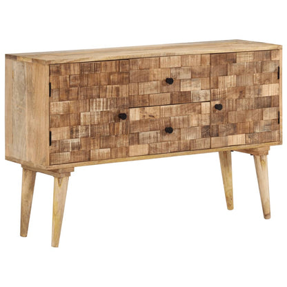 Dressoir 110x30x70 cm massief mangohout