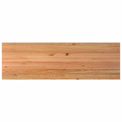Eettafel met natuurlijke rand 320x100x74 cm massief eikenhout