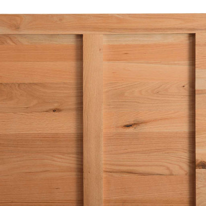 Eettafel met natuurlijke rand 320x100x74 cm massief eikenhout