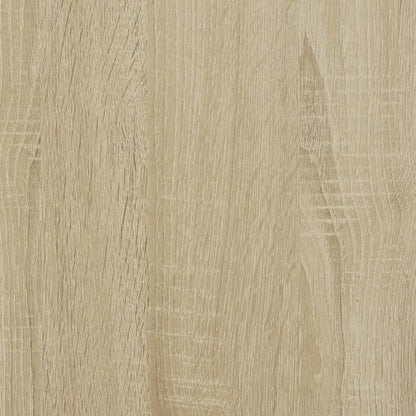 Hoekkast 160x40x45 cm bewerkt hout sonoma eikenkleurig