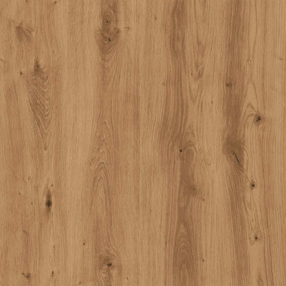 Schoenenkast 29,5x35x70 cm bewerkt hout artisanaal eikenkleur