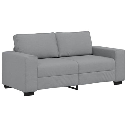 2-zitsbank 140 cm stof lichtgrijs