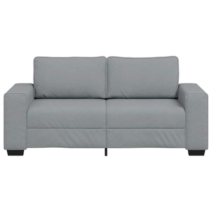 2-zitsbank 140 cm stof lichtgrijs