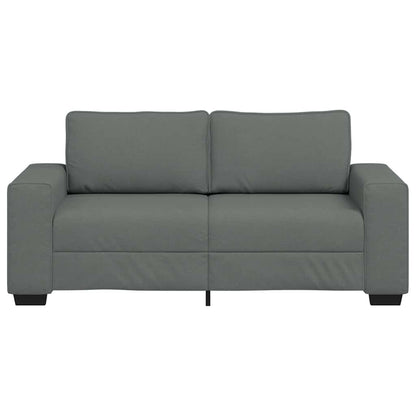 2-zitsbank 140 cm stof donkergrijs