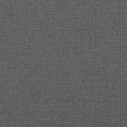 2-zitsbank 140 cm stof donkergrijs
