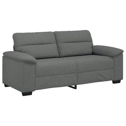2-zitsbank 140 cm stof donkergrijs
