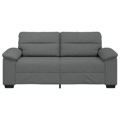 2-zitsbank 140 cm stof donkergrijs