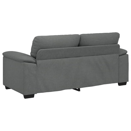 2-zitsbank 140 cm stof donkergrijs