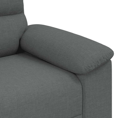 2-zitsbank 140 cm stof donkergrijs