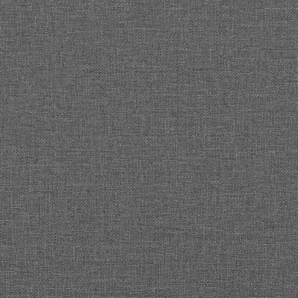2-zitsbank 140 cm stof donkergrijs
